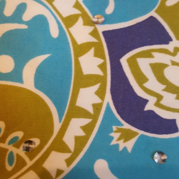 Bohemian Print Cotton Shoulder Bag / Purse - Picture 2 of 5